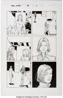 Quitely, Frank - Frank Quitely and Mark Morales New X-Men #116 Story Page 9 Original Art (Marvel, 2001)....