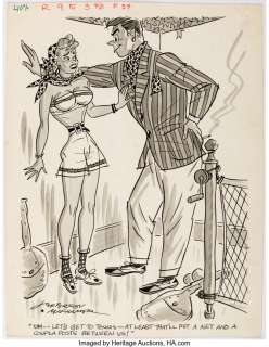 Machamer, Jefferson - Jefferson Machamer Humorama Gag Original Art (Humorama, Inc./Timely Publ., 1955-64.). ...
