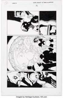 Yu, Leinil Francis - Leinil Francis Yu and Gerry Alanguilan X-Men 2001 Story Page 36 Original Art (Marvel, 2001)....
