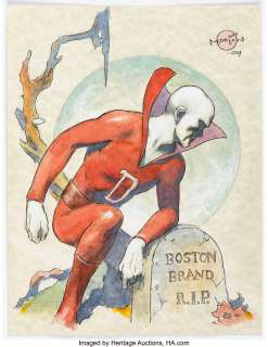 Morton, Dan - Dan Morton - Deadman Illustration Original Art (2009)....