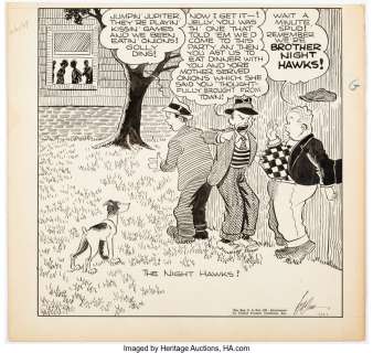 Dodd, Ed - Ed Dodd Back Home Again Daily Comics Panel Original Art Group of 5 (United Feature Syndicate, 1939).... (Total: 5 Original Art)