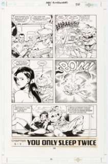 Buckingham, Mark - Mark Buckingham and John Stokes Merv Pumpkinhead, Agent of D.R.E.A.M. Story Page 36 Original Art (DC/Vertigo, 2000...