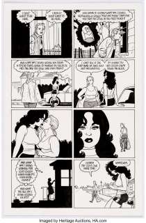 Hernandez, Jaime | Jaime Hernandez Love and Rockets Vol.2 #7 Story Page 3 Maggie and Velvet Original Art (Fantagraphics, 2003).... | Heritage