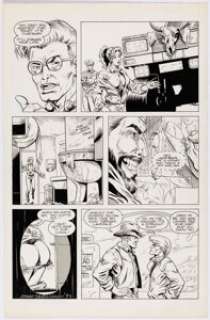 Jarvinen, Kirk - Kirk Jarvinen, Jeff Austin, and others Leatherface #1 Story Page 20 Original Art (Northstar, 1991)....