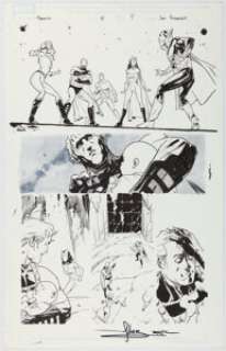 Marvel Artist - Javier Fernández and Gabriel Hernández Walta Magneto #10 Story Page 5 Original Art (Marvel, 2014)....