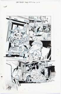 Image Comics artist - James Harren Rumble #14 Story Page 16 Original Art (Image, 2016)....