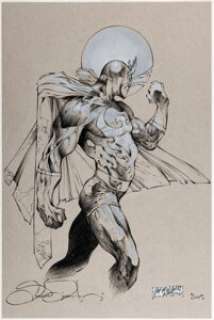 Bianchi, Simone - Simone Bianchi and Jeff de los Santos - Nighthawk Specialty Illustration Original Art (2009-2010)....