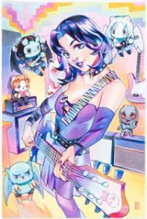 Unidentified Alternative Art Comic Artist - Rian Gonzales Eternal Descent #1 Variant Cover Original Art (Opus, 2022)....