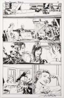 Marvel Artist - Mitchell Breitweiser Young Avengers Presents #5 Story Page 21 Stature Original Art (Marvel, 2008)....