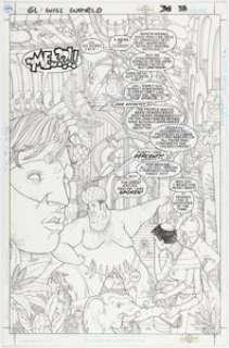 Fisher, Seth | Seth Fisher Green Lantern: Willworld Splash Page 32 Original Art (DC, 2001).... | Heritage