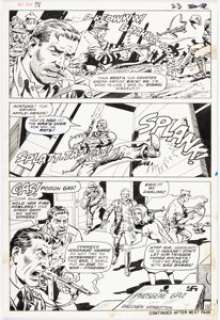 Ayers, Dick | Dick Ayers and John Severin Sgt. Fury #78 Story Page 16 Original Art (Marvel, 1970).... | Heritage