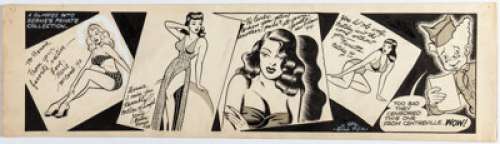 Fox, Gill | Gill Fox Bernie Blood Daily Comic Strip Original Art (Stars and Stripes, c. 1945). ... | Heritage