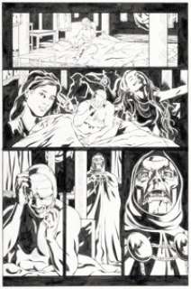 Marvel Artist - Pablo Raimondi and Andrew Hennessy Books of Doom #4 Story Page 18 Original Art (Marvel, 2006)....