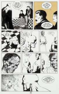 Hampton, Scott - Scott Hampton Batman: Legends of the Dark Knight #77 Story Page 21Original Art (DC, 1995). ...