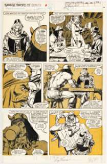 Buscema, John | John Buscema and Tony DeZuniga The Savage Sword of Conan #56 Story Page 16 Original Art (Marvel, 1980).... | Heritage