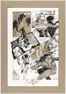 Hartsoe, Everette - Everette Hartsoe and Tim Tyler Razor #2 Story Page 21 Original Art (London Night Studios, 1993)....