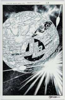 DC Artist - Oclair Albert [Fernando Pasarin printed blue lines] Future State: Suicide Squad #1 Splash Page 1 Original Art (DC,...