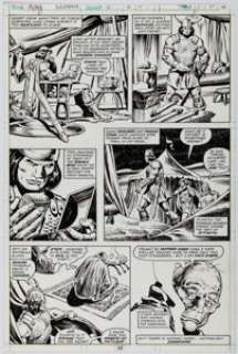 Buscema, John | John Buscema and Ernie Chan King Conan #2 Story Page 17 Original Art (Marvel, 1980).... | Heritage