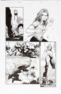 Unidentified Alternative Art Comic Artist - Dan Mora Buffy the Vampire Slayer #1 Story Page 3 Original Art (Boom! Studios, 2019)....