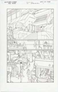 Fisher, Seth - Seth Fisher Batman: Legends of the Dark Knight #192 Story Page 9 Original Art (DC, 2005)....