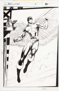 Duursema, Jan - Jan Duursema and Jesse Delperdang Professor Xavier and the X-Men #6 Double Page Spread 30-31 Original Art (Marvel,... (Total: 2 Original Art)