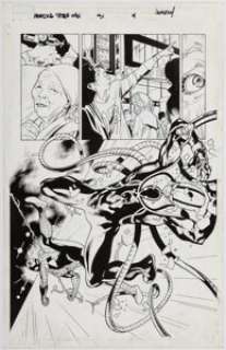 Immonen, Stuart | Stuart Immonen and Wade von Grawbadger Amazing Spider-Man #31 Story Page 14 Original Art (Marvel, 2017).... | Heritage