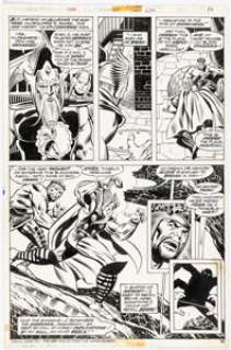 Rich Buckler And Joe Sinnott | Thor #230 Story Page 10 Original Art (Marvel, 1974).... | Heritage