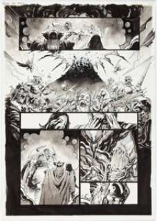 Nic Klein - Thor #30 (756) Thanos Story Page 4 Original Art (Marvel, 2023)....