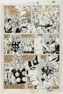 Erik Larsen And Vince Colletta | Thor #385 Story Page 4 Original Art (Marvel, 1987). | Heritage