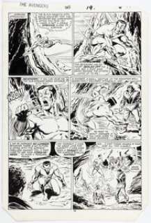 John Buscema and Tom Palmer The Avengers #265 Story Page 15 Original Art (Marvel, 1986). | Heritage