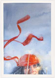 Felipe Echevarria - Elektra Painting Original Art (2008).