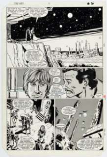 Ron Frenz and Tom Palmer Star Wars #71 Story Page 4 Original Art (Marvel, 1983). | Heritage