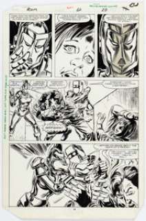 Steve Ditko and Tom Palmer Rom #60 Story Page 16 Original Art (Marvel, 1980). | Heritage