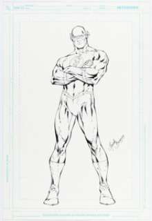 Mariah Benes - Flash Illustration Original Art (undated).