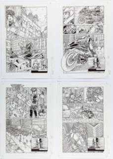 Juan José Ryp Black Summer #2 Story Pages 1-7 Original Art (Avatar Press, 2007). (Total: 7 Original Art) | Heritage
