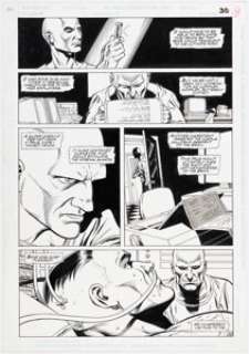 Graham Nolan and Eduardo Barreto Batman: Vengeance of Bane Special #1 Story Page 30 Original Art (DC, 1993). | Heritage