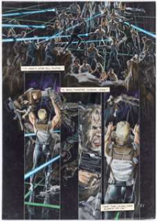 Alex Ross The Terminator: The Burning Earth #4 Story Page 11 Original Art (Now, 1990). | Heritage