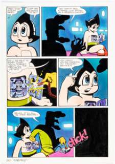 Ken Steacy The Original Astro Boy #2 Story Page 20 Original Art (Now, 1987). | Heritage