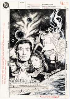 Jerome Moore Star Trek Annual #1 Cover Original Art (DC, 1990). | Heritage