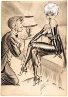 Bill Ward - Humorama Magazine Single Panel Gag Cartoon Illustration Original Art (Humorama, c. 1950s). | Heritage