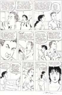 Terry Moore Strangers in Paradise #1 Story Page 8 Original Art (Antarctic Press, 1993). | Heritage