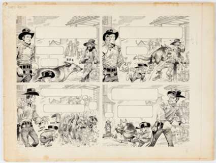 Jack Davis Trump #1 Story Page 1 "Tin-Rin-Rin-Tin-Rin" Original Art (Playboy Press, 1957). | Heritage