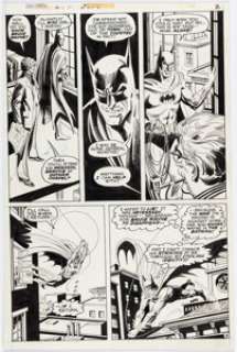 Irv Novick and Dick Giordano Batman #242 Story Page 2 Original Art (DC, 1972). | Heritage
