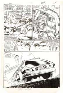 John Byrne and Keith Williams The Incredible Hulk #315 Story Page 17 Original Art (Marvel, 1986). | Heritage
