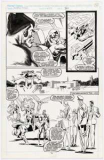 Jon Bogdanove and Al Milgrom X-Factor #60 "X-Tinction Agenda" Part 3 Story Page 8 Original Art (Marvel, 1990). | Heritage