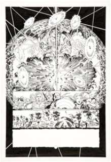 George Pérez, Larry Welch, and Karl Kesel Ultraforce / Avengers #1 Story Page 43 Original Art (Marvel, 1995). | Heritage