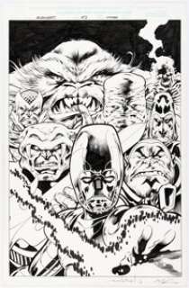 Alan Davis and Mark Farmer Avengers #43 (458) Cover Original Art (Marvel, 2001). | Heritage