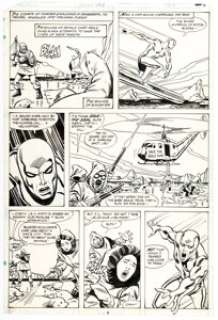 Sal Buscema The Incredible Hulk #250 Silver Surfer Story Page 6 Original Art (Marvel, 1980). | Heritage