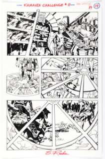 Steve Rude The Kamandi Challenge #8 Story Page 14 Original Art (DC, 2017). | Heritage
