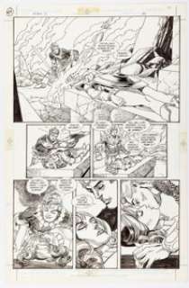 Gil Kane The Ring of the Nibelung #3 Story Page 44 Original Art (DC, 1990). | Heritage